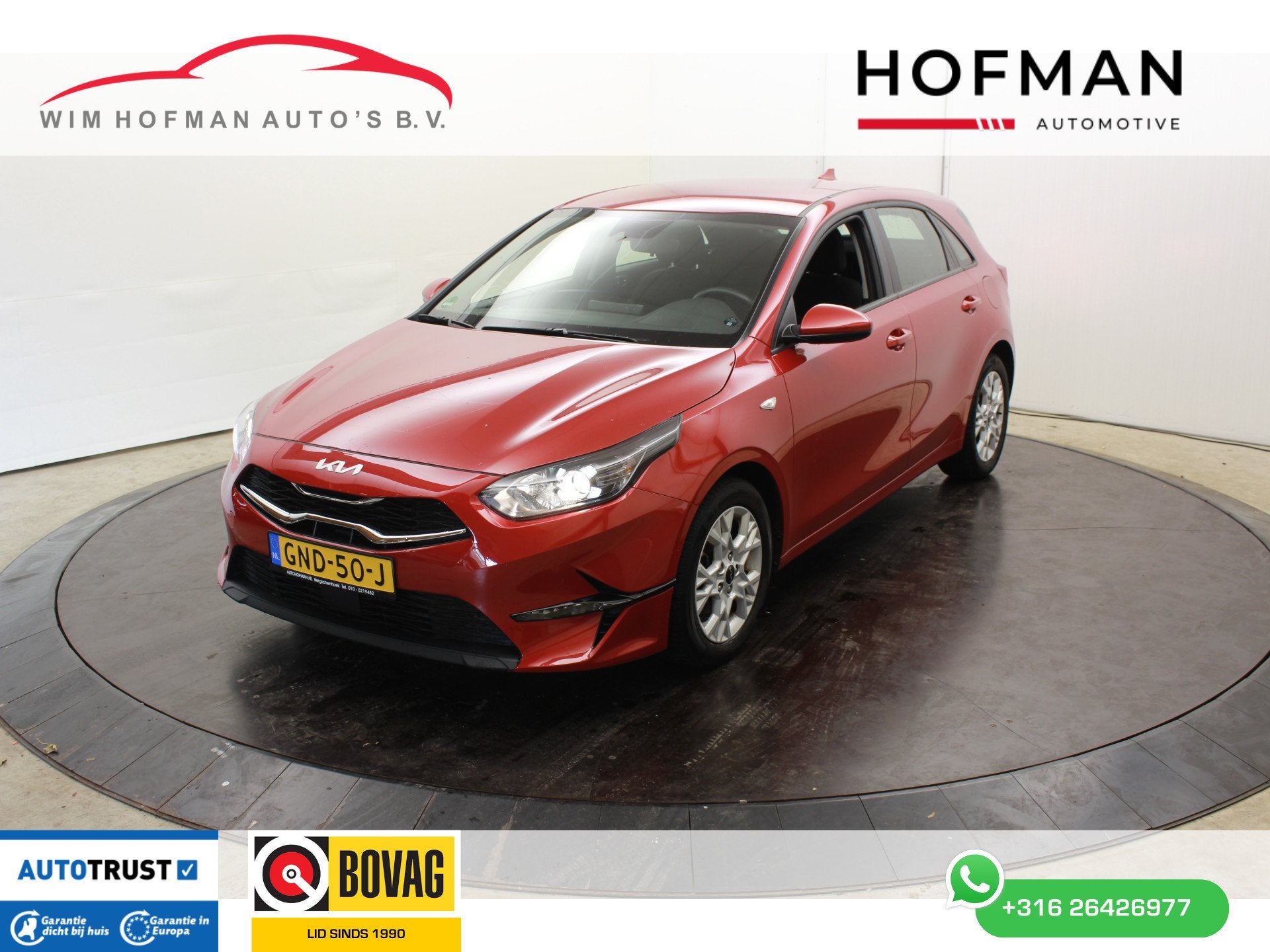 Kia Ceed 1.0 T-GDi ComfortLine | Camera | CarplayNavi | Stoe, Auto's, Voorwielaandrijving, 101 pk, Gebruikt, Euro 6