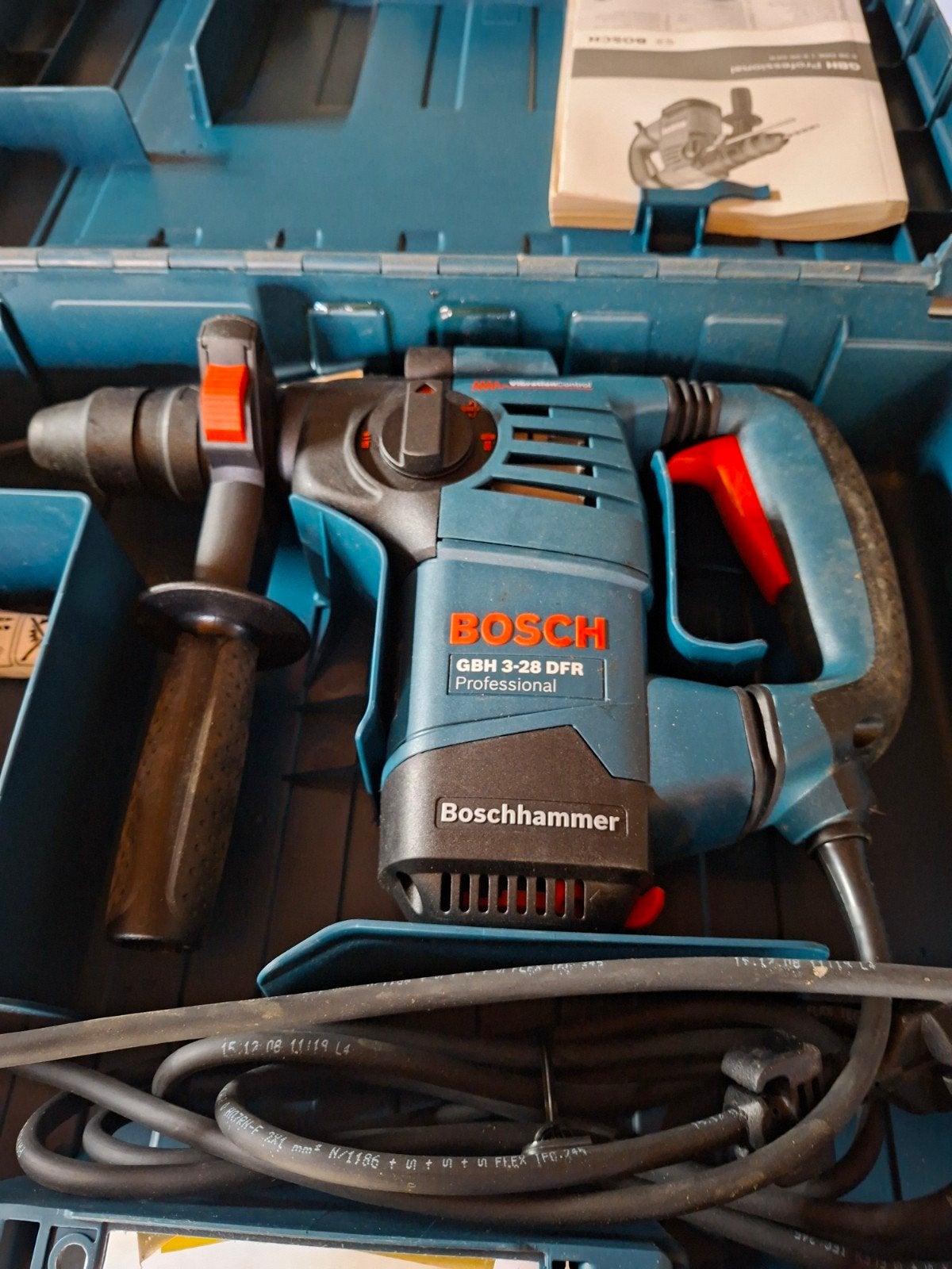 Bosch GBH 3-28 DFR Professional Boorhamer in koffer, Ophalen, 600 watt of meer, Boor- en/of Breekhamer, Nieuw