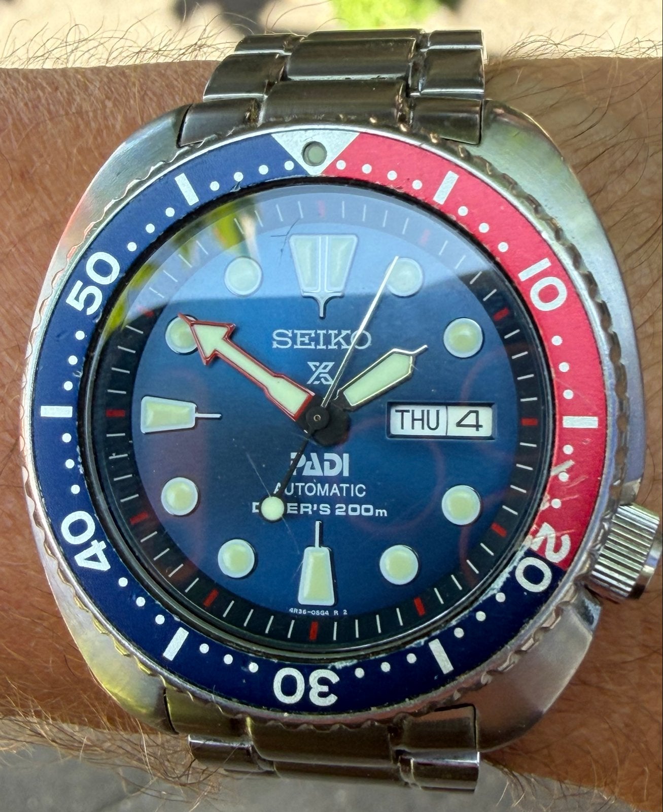 Seiko Padi Turtle Duiker Duikhorloge Special Edition, Sieraden, Tassen en Uiterlijk, Horloges | Heren, Seiko, Gebruikt, Staal