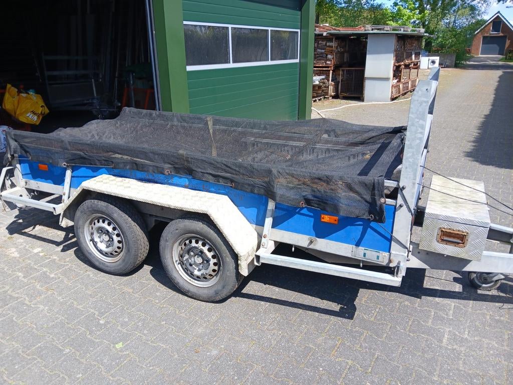 tandemasser aanhanger, Auto diversen, Aanhangers en Bagagewagens, Ophalen