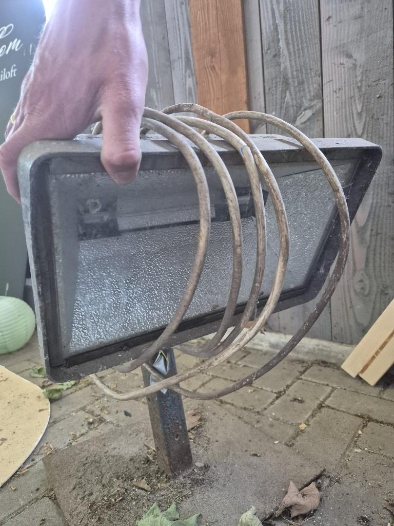 Bouwlamp – 1000 watt, Doe-het-zelf en Verbouw, Bouwverlichting, Ophalen, Gebruikt, Met statief, Lamp