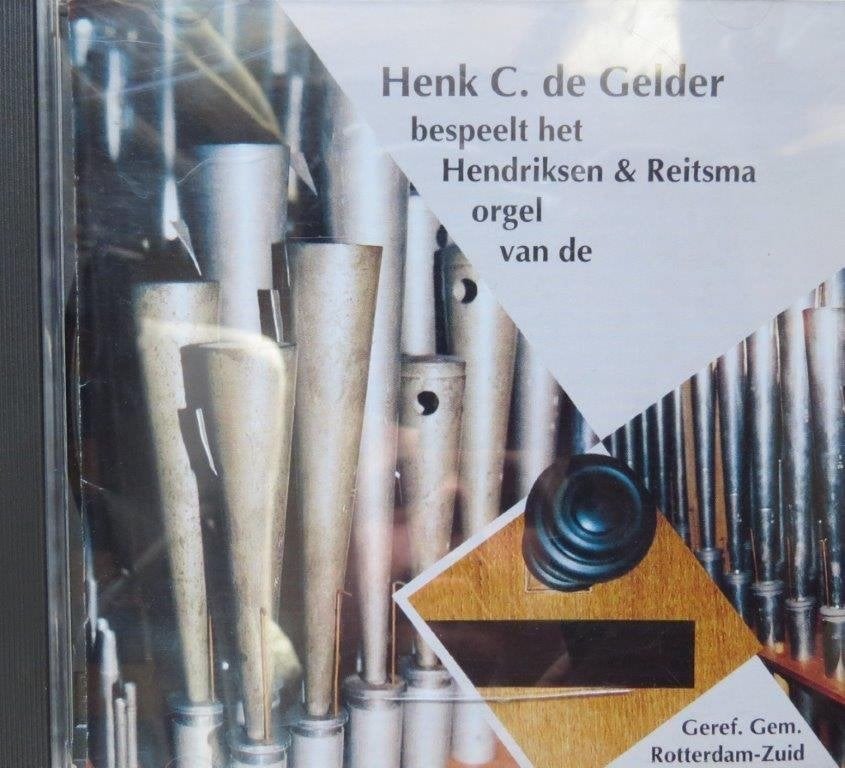 Cd orgel: Henk C. de Gelder, Ger. Gem. Rotterdam-Zuid, Ophalen of Verzenden, Zo goed als nieuw, Gospel