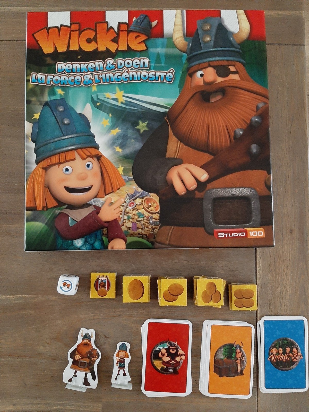 Wickie de Viking  Denken en Doen 5+, Drie of vier spelers, Ophalen of Verzenden, Nieuw, Studio 100