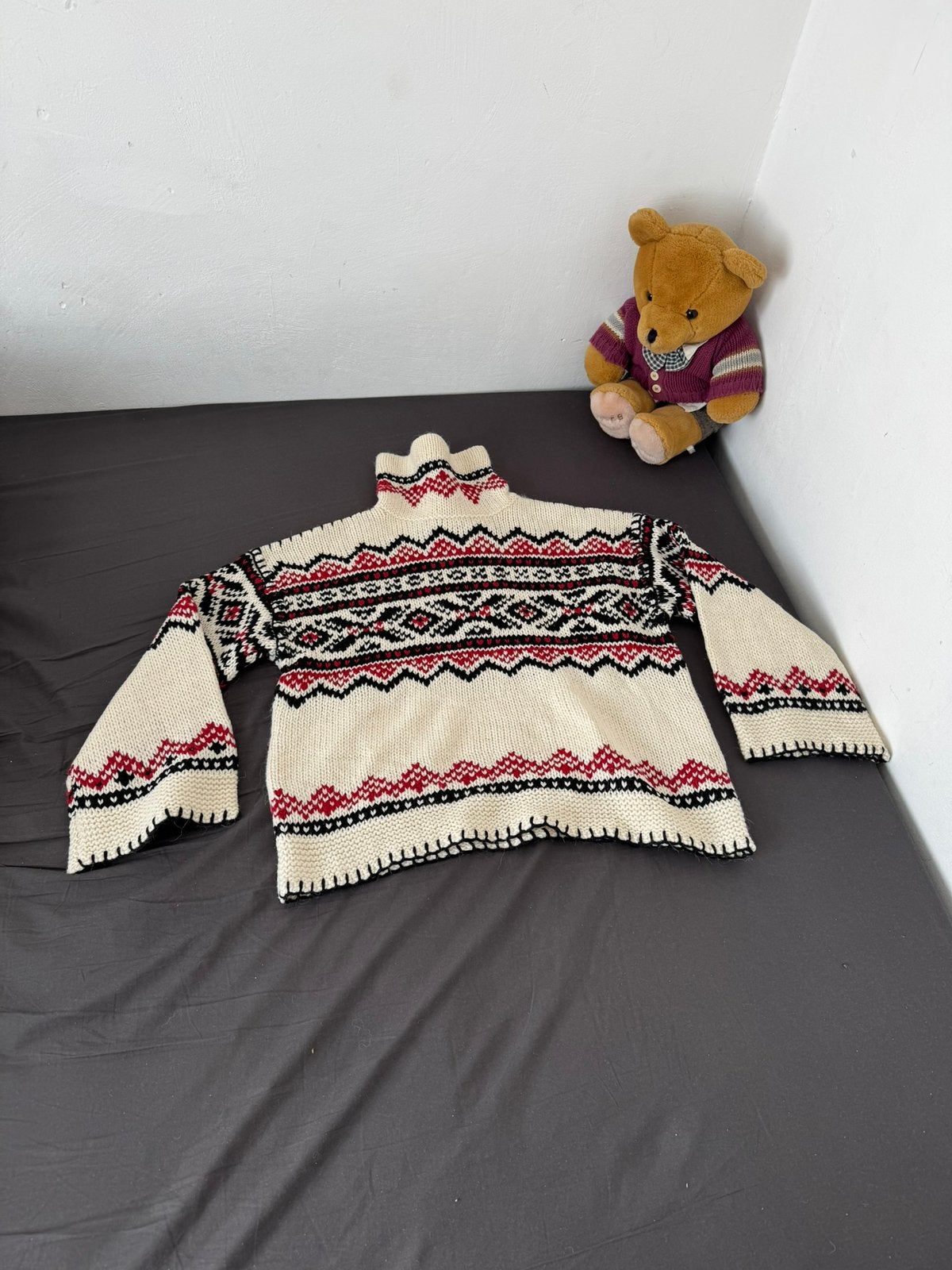 Knitted Ralph Lauren coltrui, Ophalen of Verzenden, Zo goed als nieuw, Maat 38/40 (M), Meerkleurig