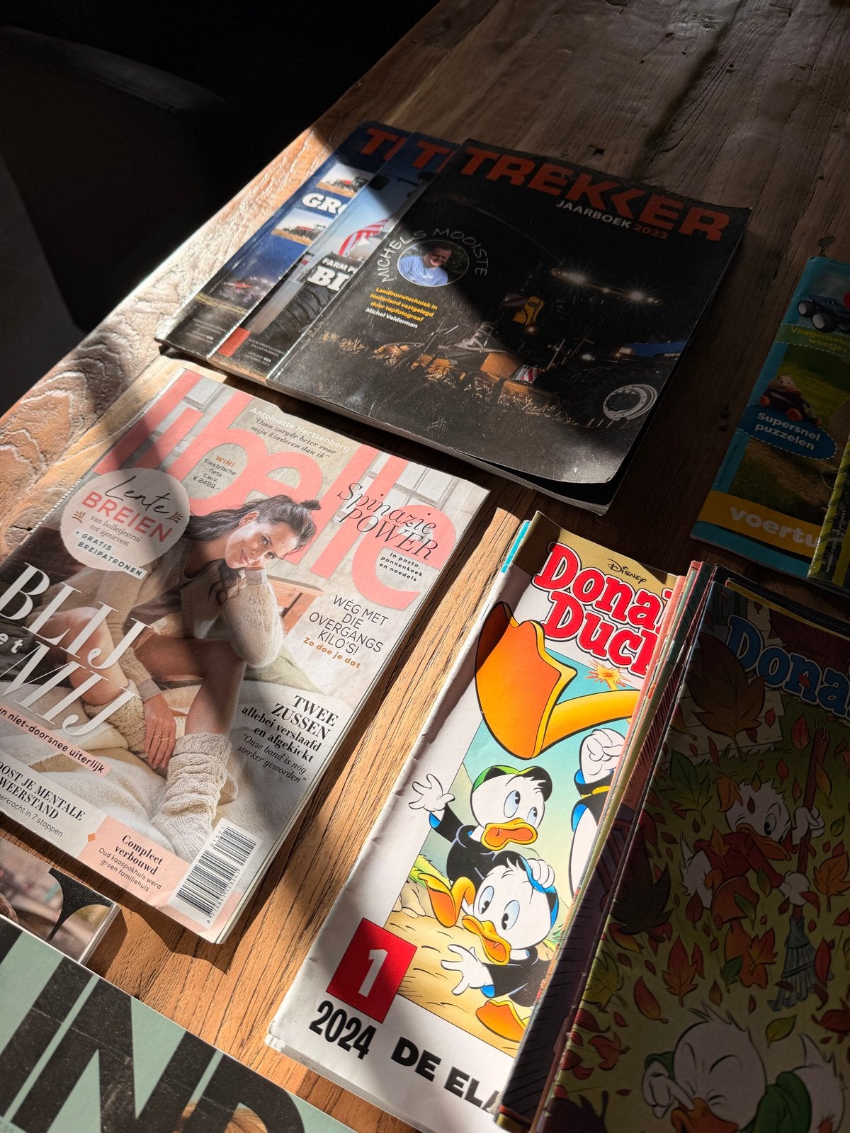 Diverse tijdschriften: Linda, Donald Duck, Landleven en meer, Ophalen, Gelezen, Overige typen