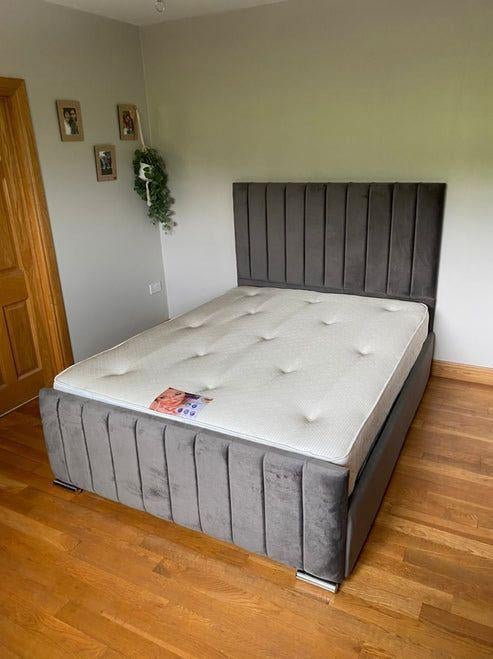 Luxe Panel Bed 140x200 - Alle Maten & Kleuren - Gratis Lever, Huis en Inrichting, Slaapkamer | Boxsprings, 200 cm, Nieuw, Tweepersoons