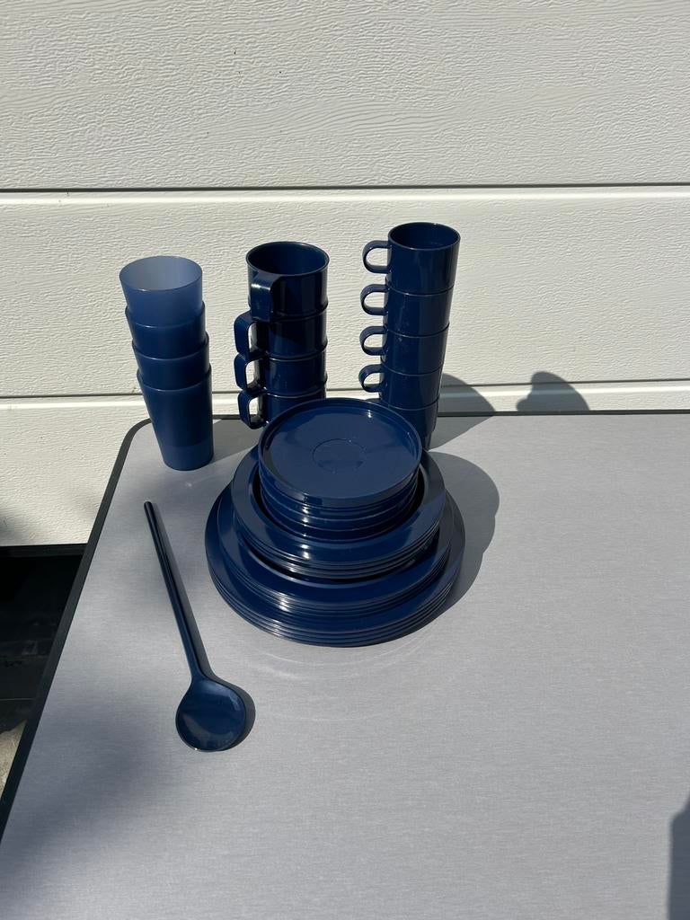 Mepal servies, Caravans en Kamperen, Kampeeraccessoires, Ophalen of Verzenden, Gebruikt