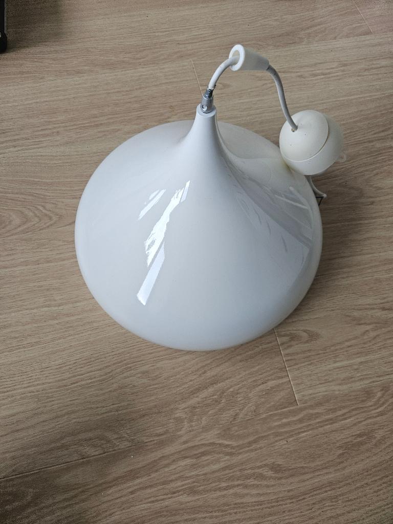 &Tradition Design hanglamp wit, Ophalen, 50 tot 75 cm, Zo goed als nieuw, Metaal