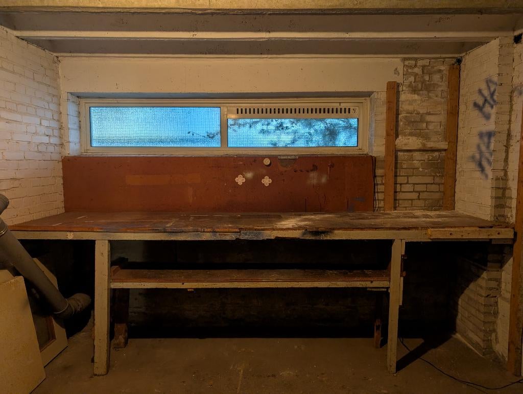 Werkbank, Doe-het-zelf en Verbouw, Werkbanken, Ophalen, Gebruikt, 170 cm of meer