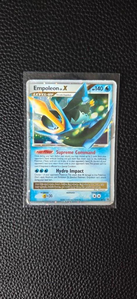 Empoleon Lv X Promo DP11, Verzenden, Gebruikt, Losse kaart
