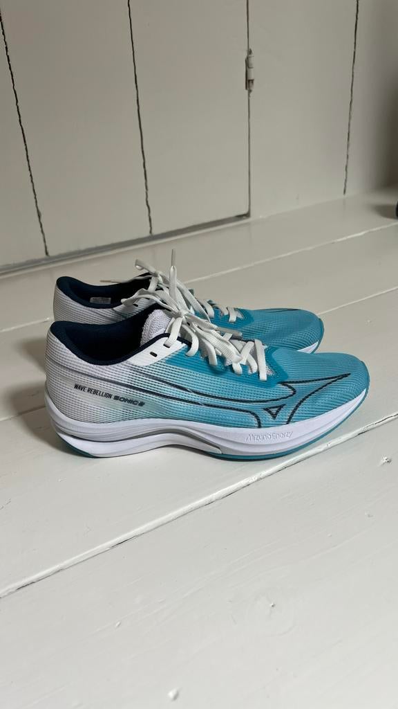 Mizuno Wave Rebellion Sonic 2 Hardloopschoenen, Overige merken, Hardloopschoenen, Ophalen of Verzenden, Zo goed als nieuw