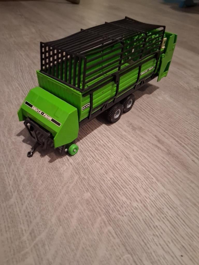 Siku Deutz-Fahr Opraapwagen, Ophalen of Verzenden, Zo goed als nieuw, Tractor of Landbouw