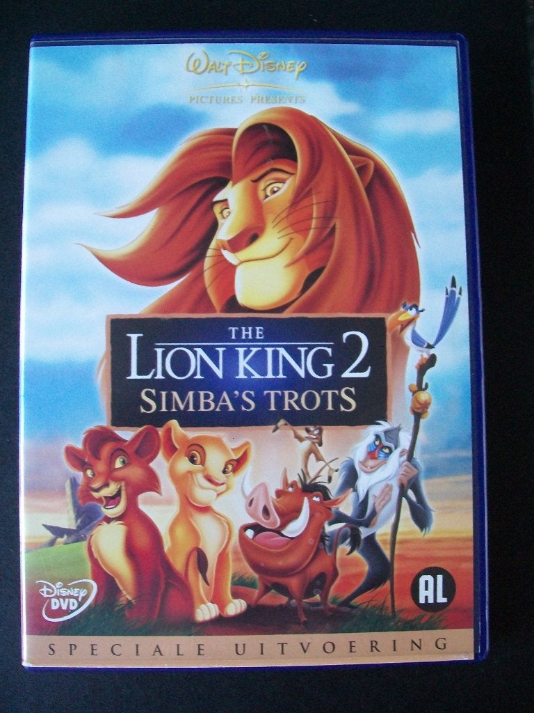 Walt Disney LION KING 2 Simba's Trots in nieuwstaat , Cd's en Dvd's, Tekenfilm, Verzenden, Nederlands, Nederlands