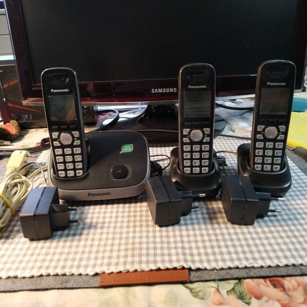 Panasonic KX-TG6511NL Huistelefoon set, Ophalen of Verzenden, Gebruikt, 3 handsets