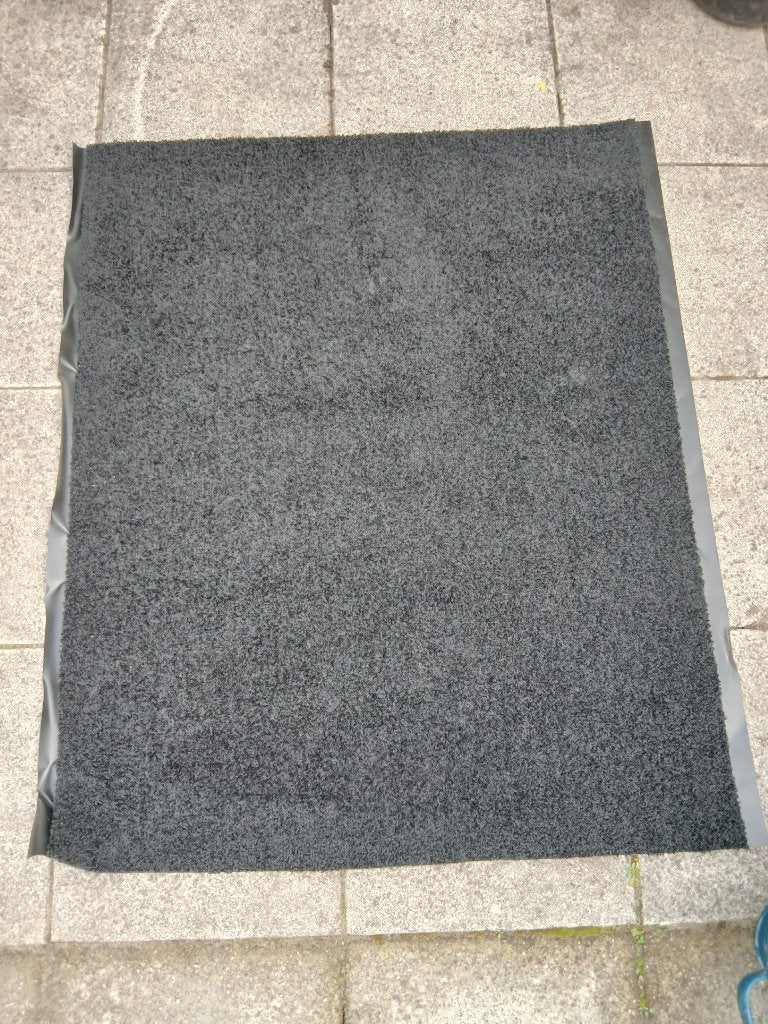 deurmat droogloopmat, Huis en Inrichting, Ophalen, 100 tot 150 cm, Zwart, Droogloopmat
