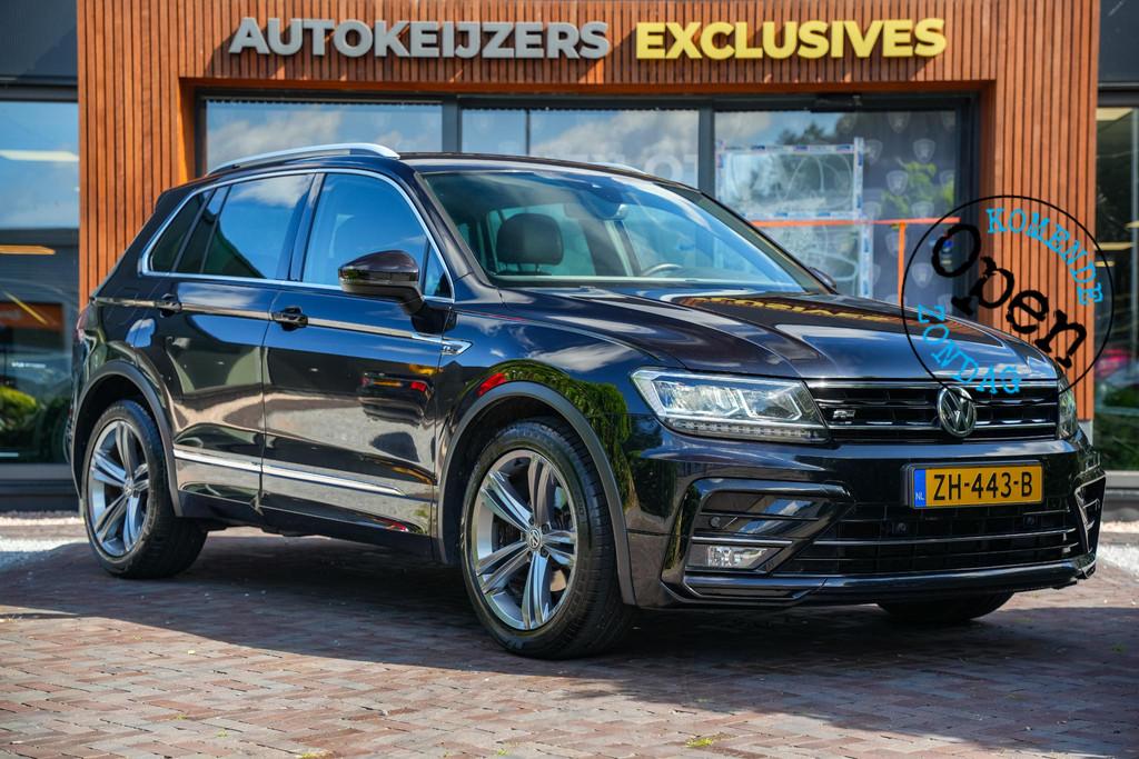 Volkswagen Tiguan 1.5 TSI ACT Highline Business R Adaptive C, Gebruikt, Euro 6, 150 pk, Zwart