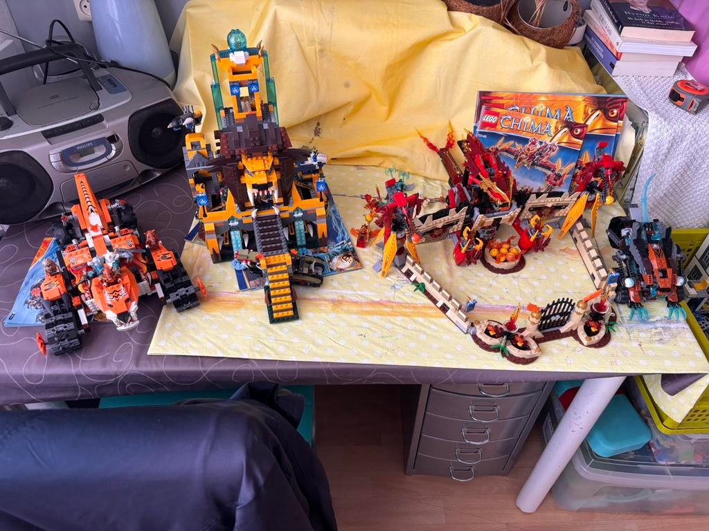 Lego chima sets, Ophalen of Verzenden, Zo goed als nieuw