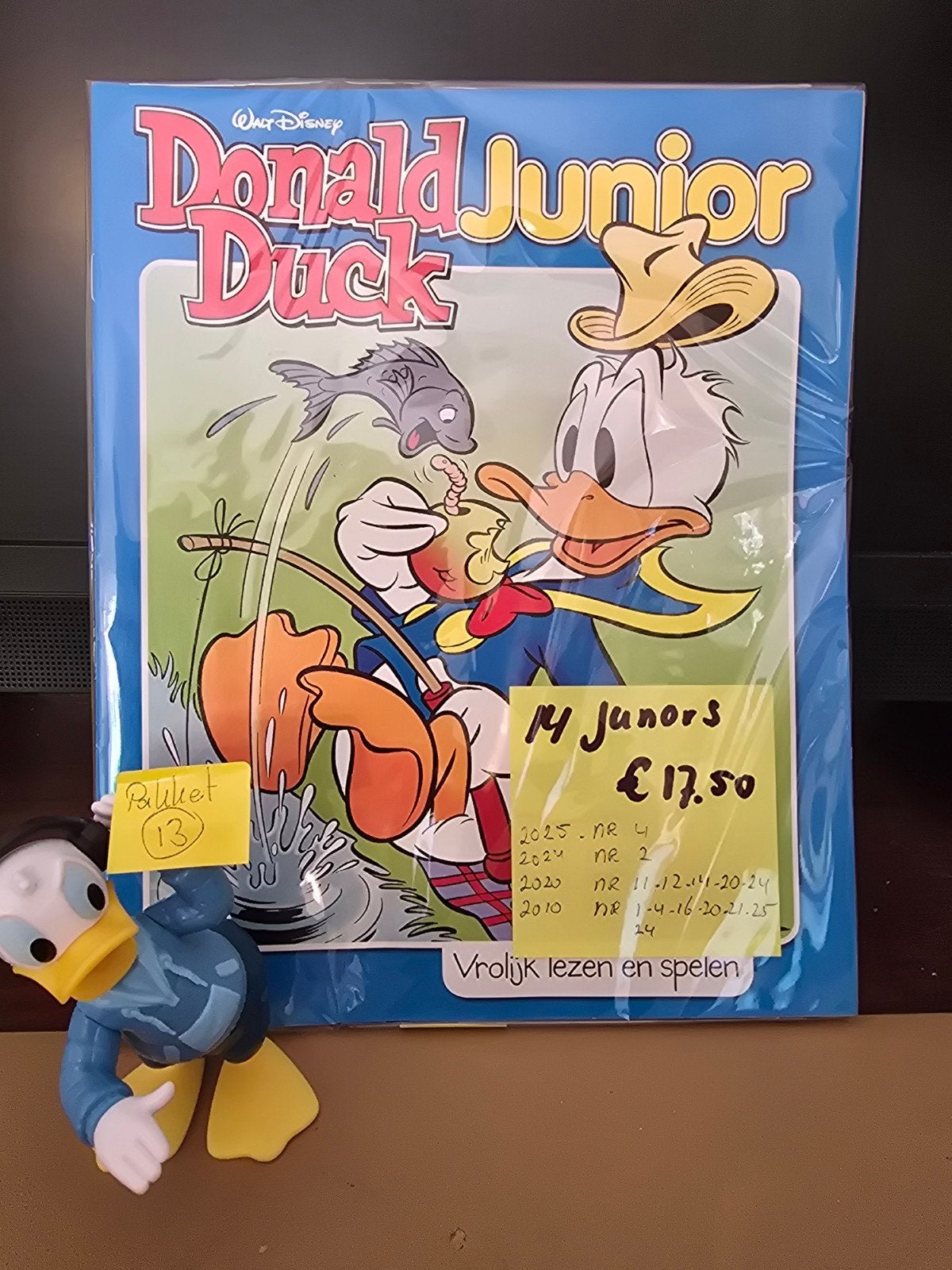 Donald Duck Junior stripboeken - 14 Juniors, Meerdere stripboeken, Ophalen of Verzenden, Gelezen