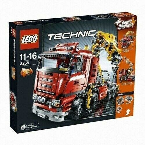 Lego Technic Kraanwagen 8258, Kinderen en Baby's, Speelgoed | Duplo en Lego, Ophalen, Lego, Compleet, Zo goed als nieuw