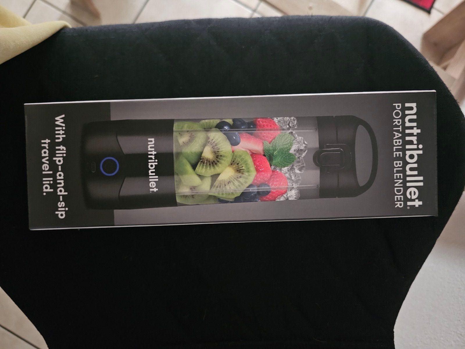 Nutribullet Portable Blender met reislid, Witgoed en Apparatuur, Ophalen of Verzenden, Nieuw, Blender to go