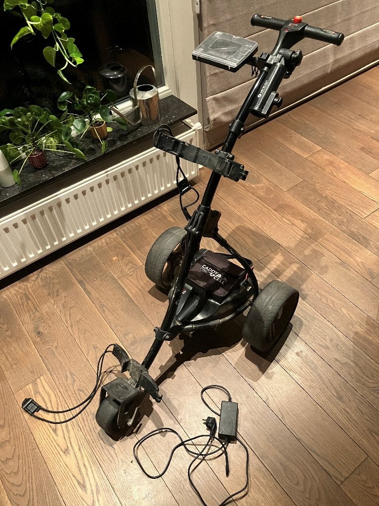 Elektrische golfkar MotoCaddy S1, Ophalen of Verzenden, Gebruikt, Golfkar, Overige merken