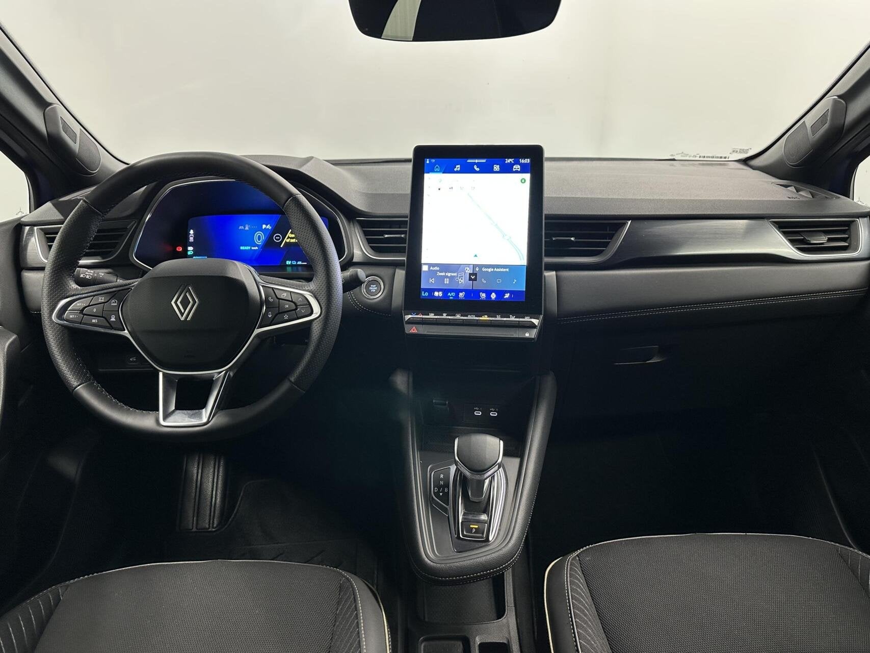 Renault Symbioz 1.6 E-tech Full Hybrid 145 Iconic 360 CAMERA, Auto's, Renault, Automatische klimaatregeling, Gebruikt, Zwart, Met garantie (alle)