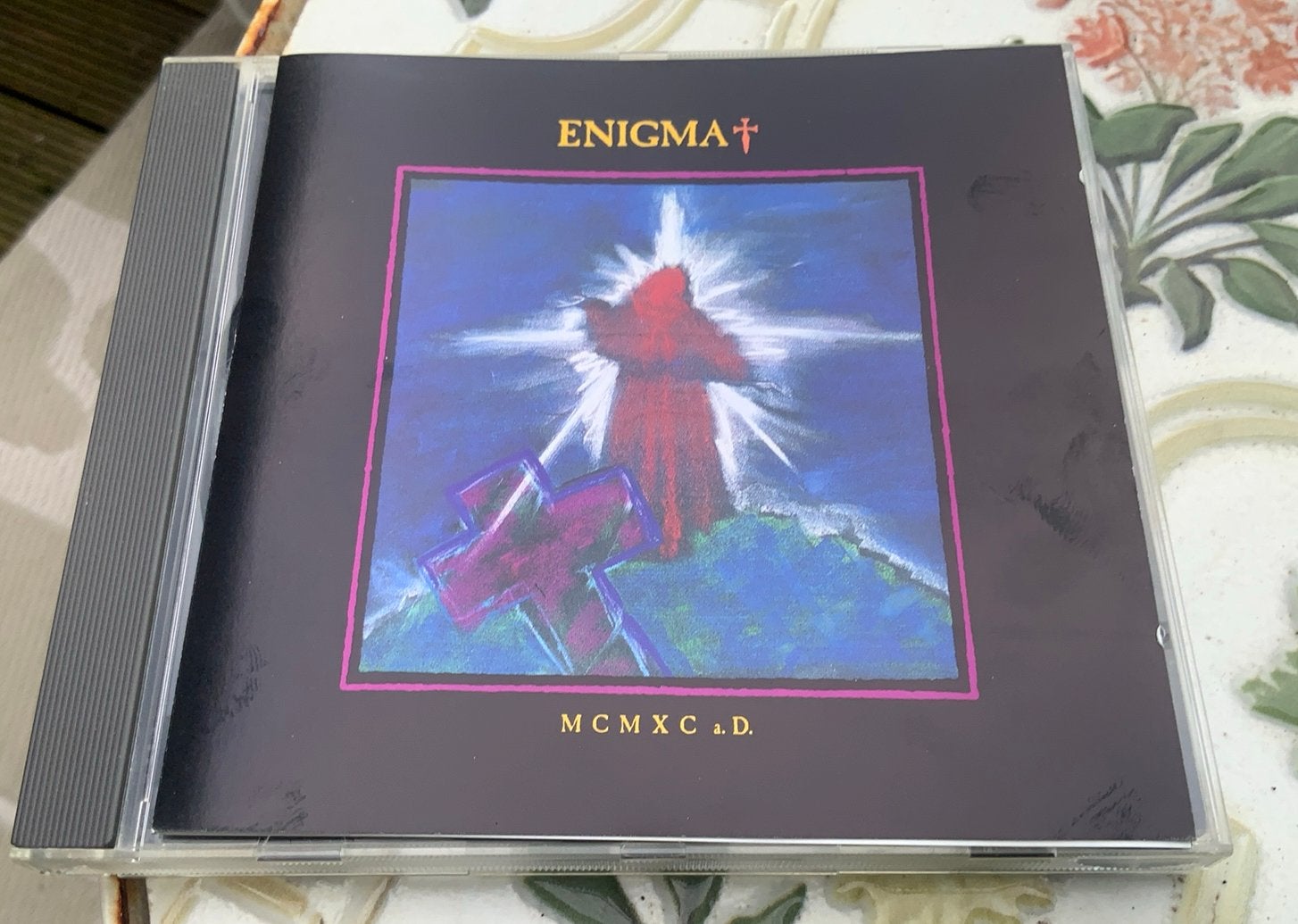 CD ENIGMA MCMXC a. D. 1990 VIRGIN GERMANY SADENESS MEA CULPA, Cd's en Dvd's, Inclusief boekje, Gebruikt, Verzenden, Ambiënt of Lounge