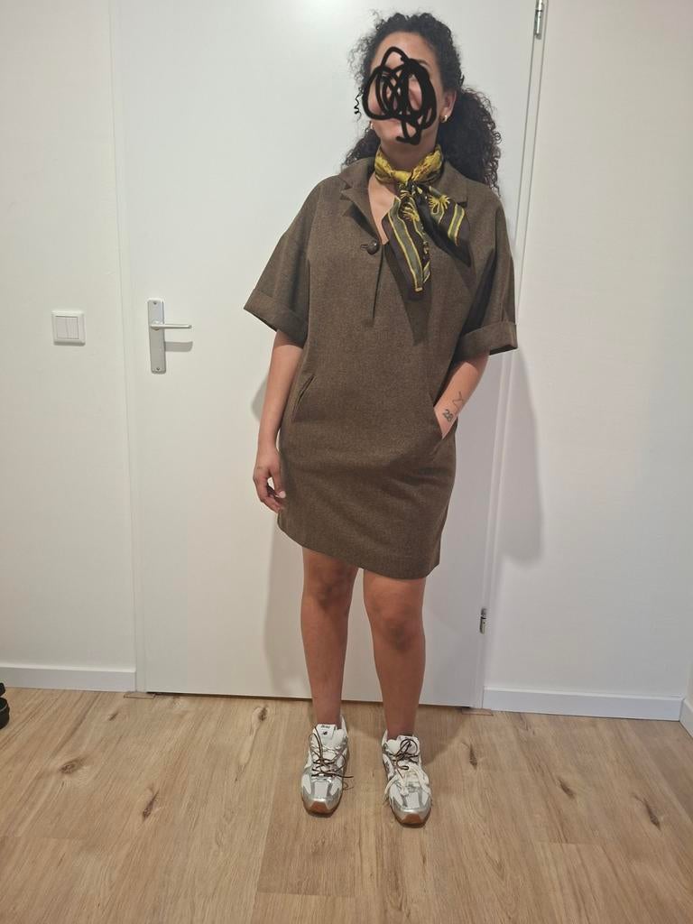 Isabel marant jurk maat 38/40, Ophalen of Verzenden, Zo goed als nieuw, Maat 38/40 (M), Boven de knie