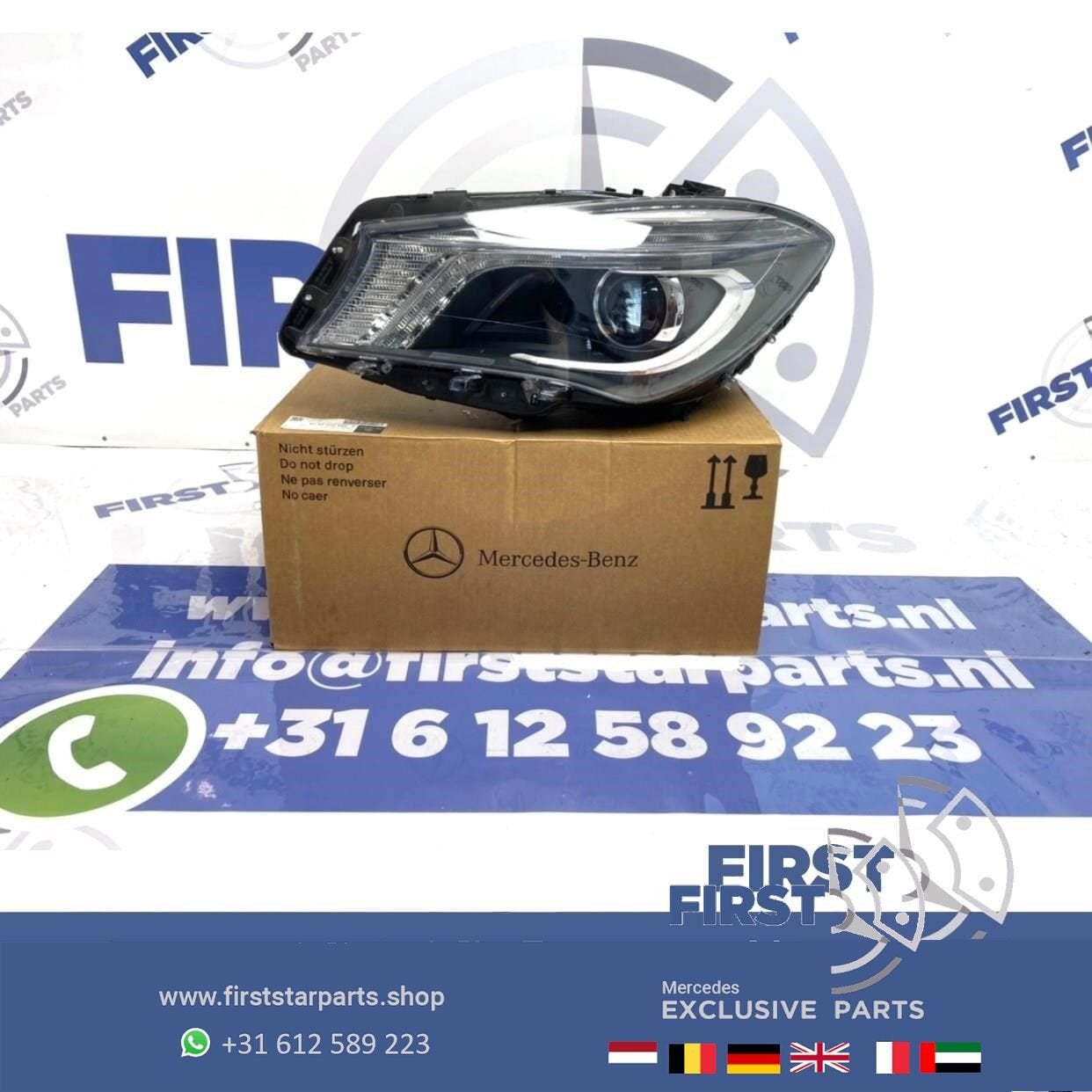 W117 C117 CLA LED BI XENON KOPLAMP LINKS 2013-2016 origineel