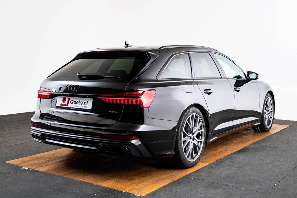 Audi A6 Avant 55 TFSI e quattro S Line - Privacy glas - Spor, Auto's, Audi, Automaat, 12 maanden, 4 cilinders, Leder en Stof