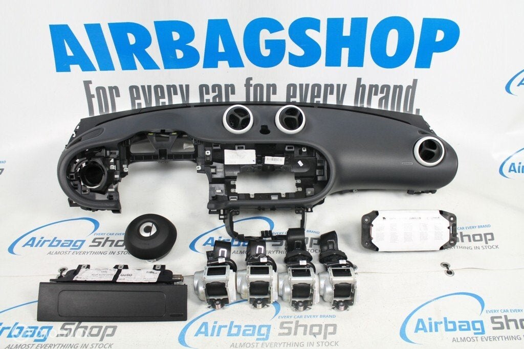 Airbag set - Dashboard zwart Smart Forfour (2014-heden)