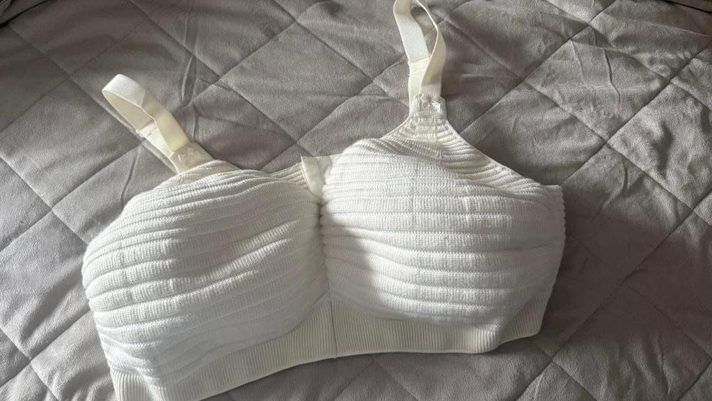 Compressie BH oedeem - Wit, Maat 95F, Kleding | Dames, Ophalen of Verzenden, Wit, BH