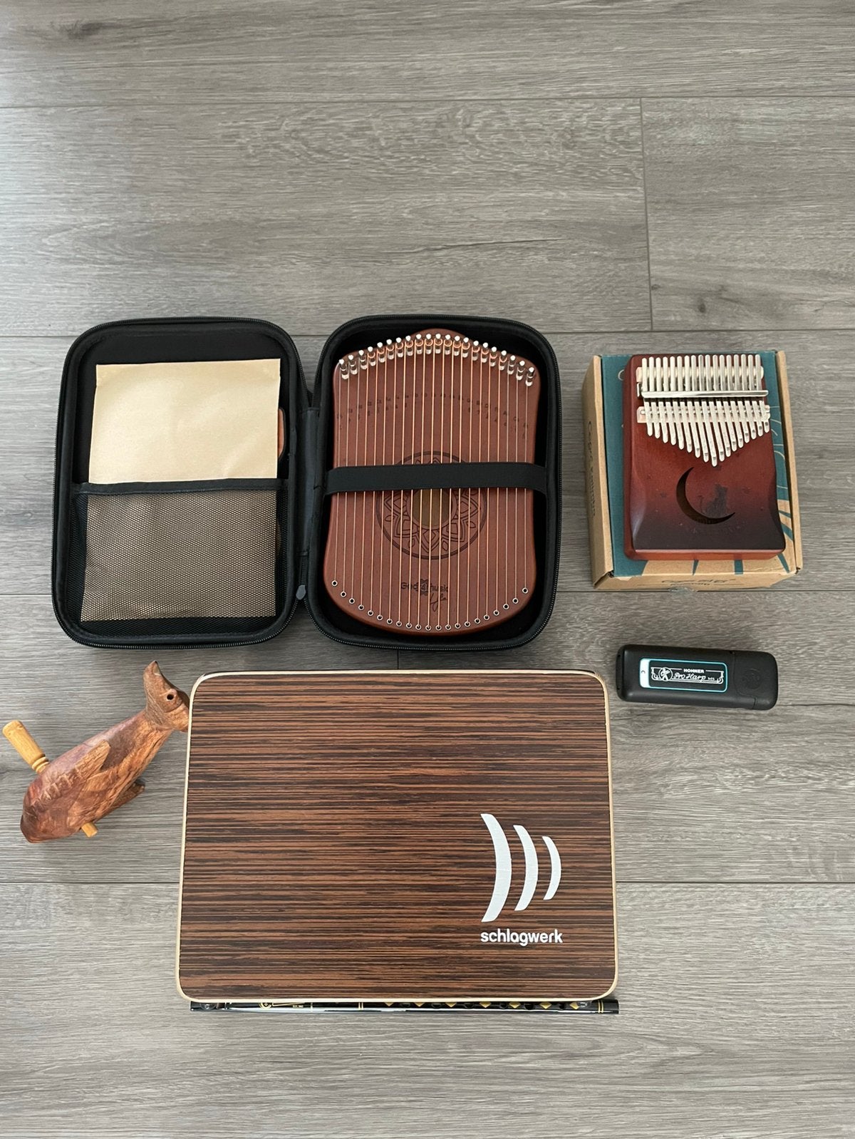 Diverse mooie percussie instrumenten, Muziek en Instrumenten, Percussie, Ophalen, Zo goed als nieuw, Trommel