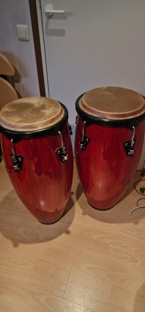 Conga set - Gebruikt met lichte sporen, Muziek en Instrumenten, Ophalen of Verzenden, Gebruikt, Trommel
