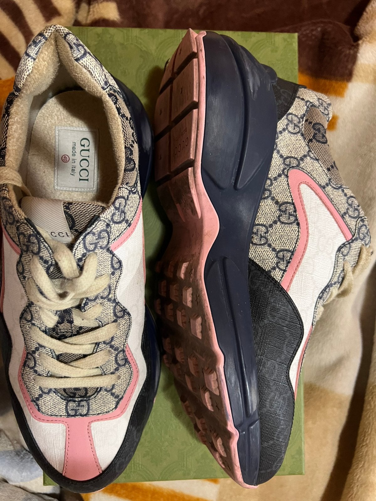 Gucci sneaker, Ophalen of Verzenden, Zo goed als nieuw