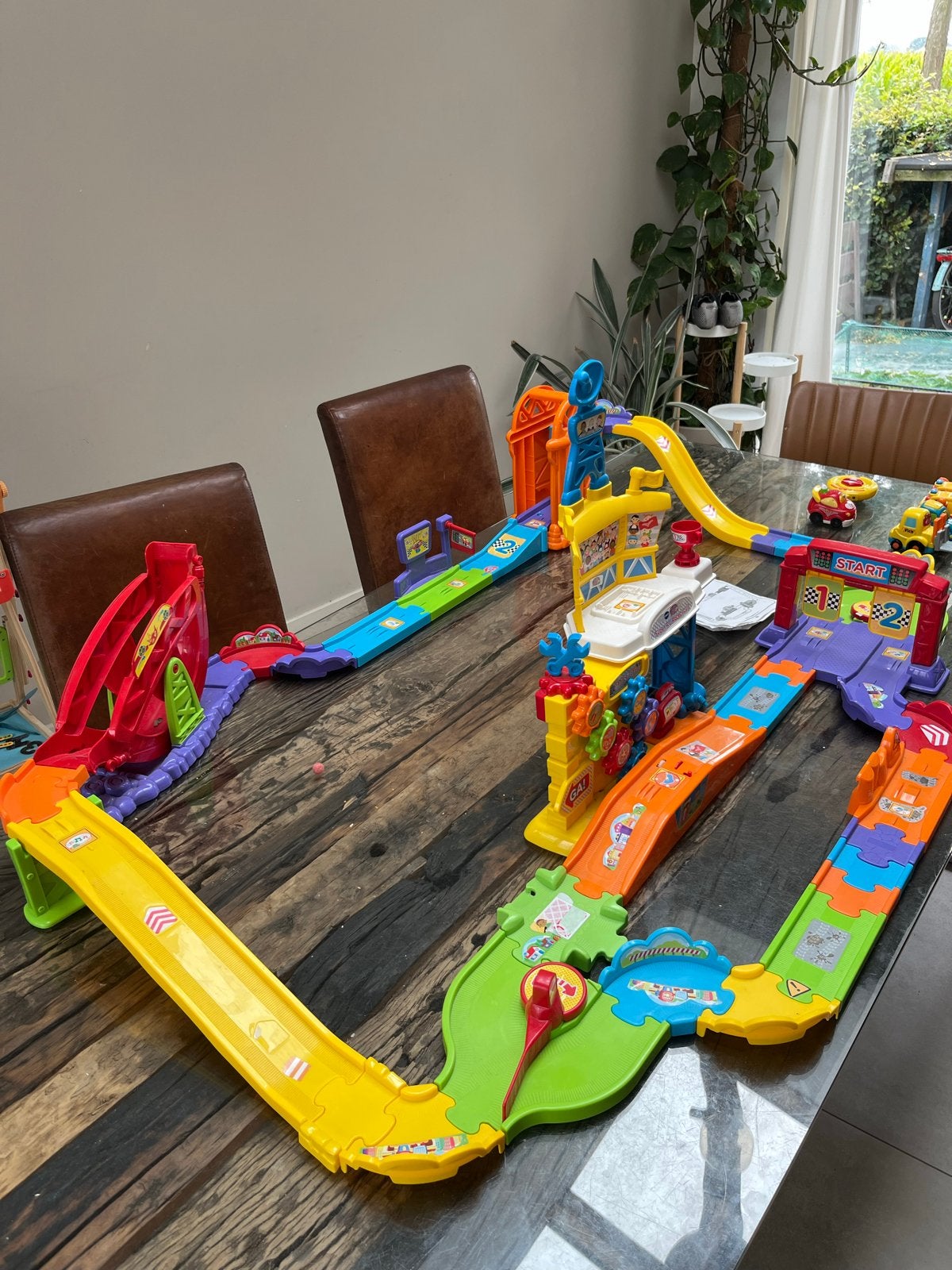VTech Toet Toet Auto's Grote Garage en Racebaan Set, Ophalen, Gebruikt, Afstandsbediening