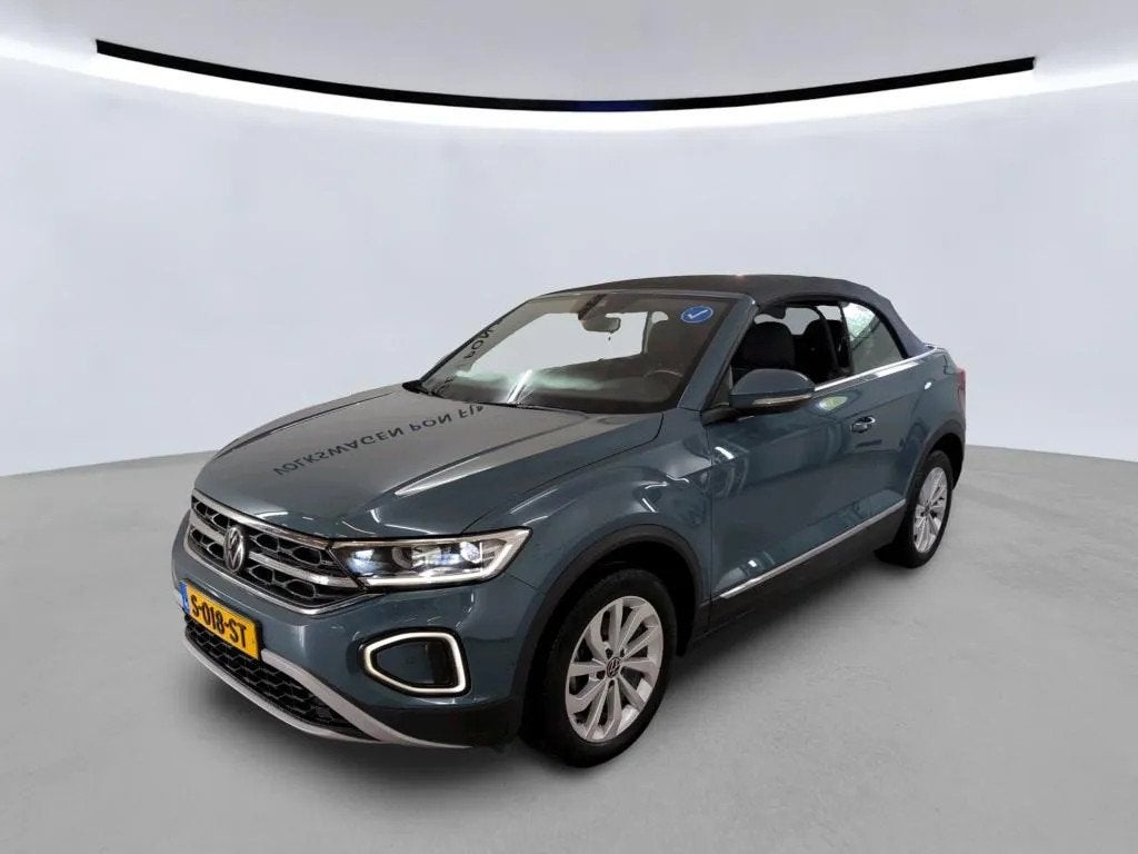 Volkswagen T-Roc Cabrio 1.5 TSI 150pk DSG Style Cabriolet, Automaat, Benzine, 750 kg, Automatische klimaatregeling