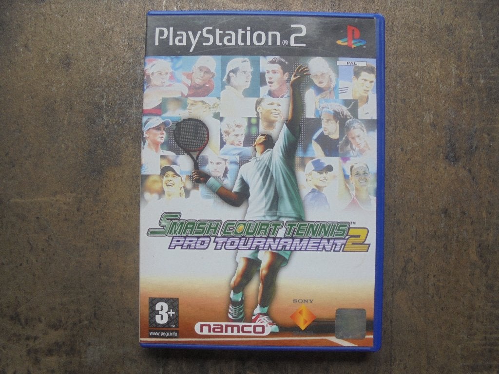 Smash Court Tennis Pro Tournament 2 voor PS2 (zie foto's) II, Gebruikt, 1 speler, Ophalen of Verzenden, Vanaf 3 jaar