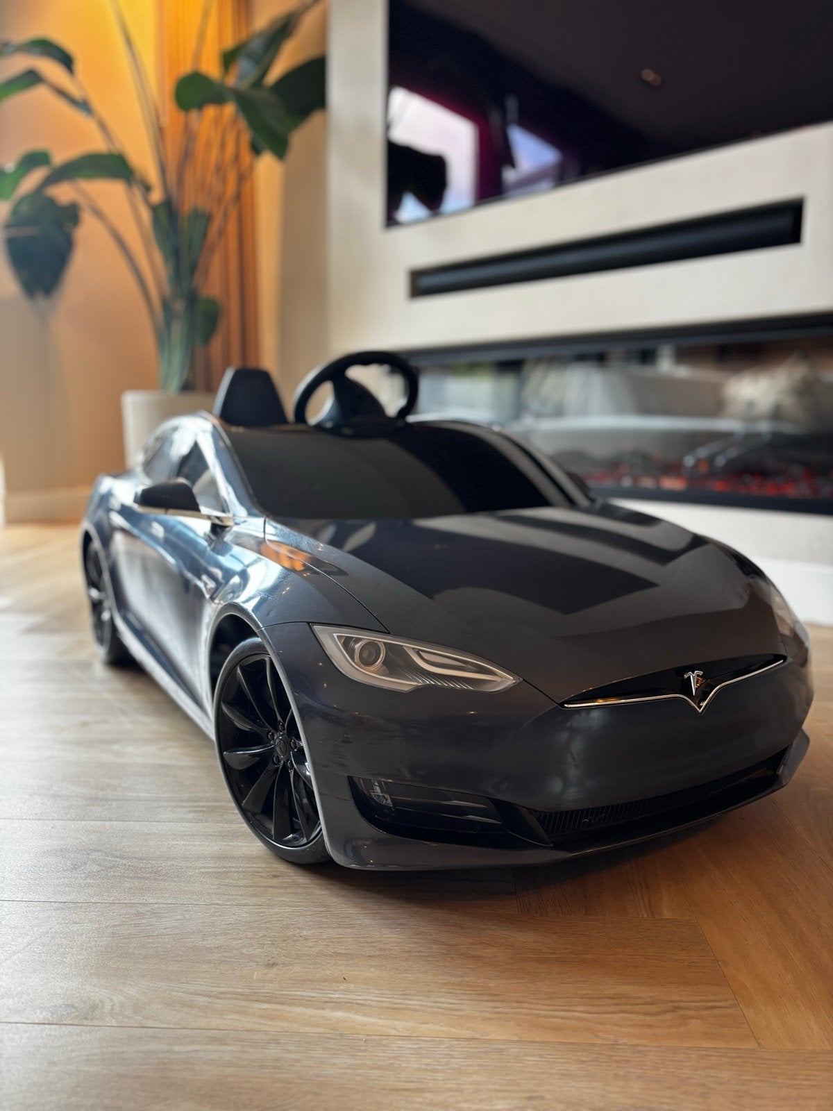 Tesla Model S elektrische kinderauto, Gebruikt