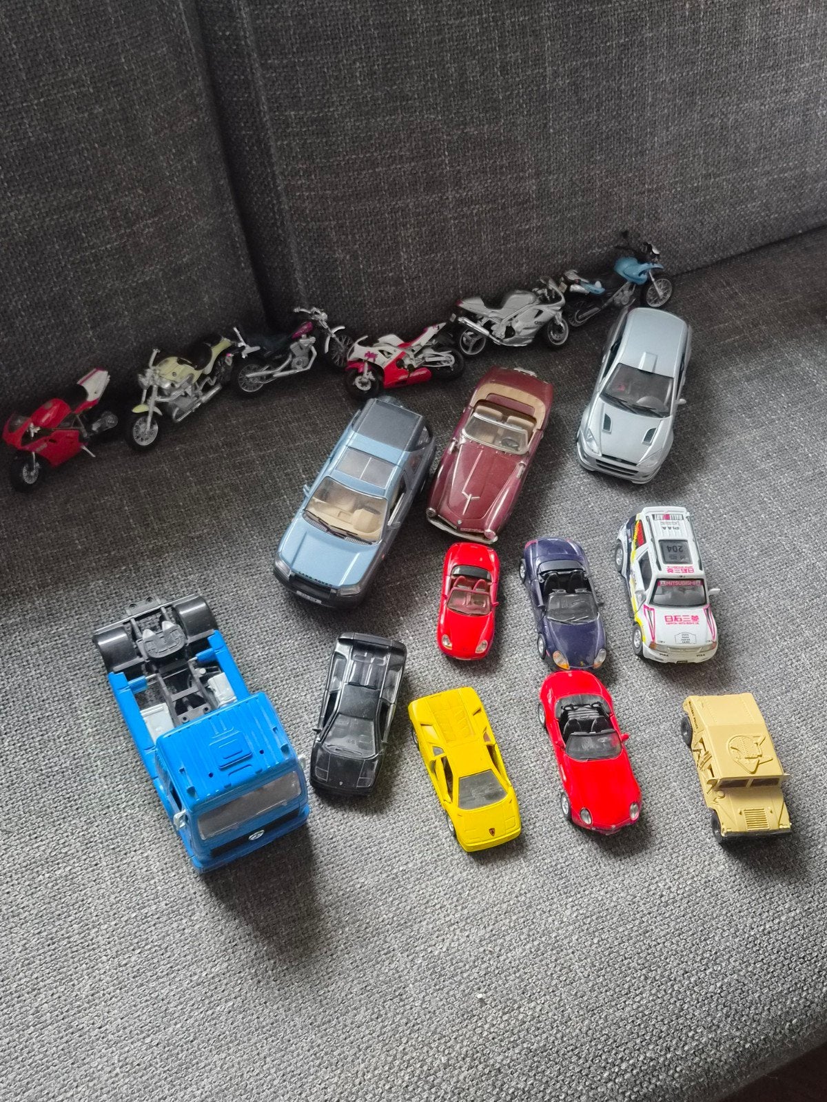 Verzameling Schaalmodellen: Auto's en Motoren, Ophalen of Verzenden, Gebruikt, Auto