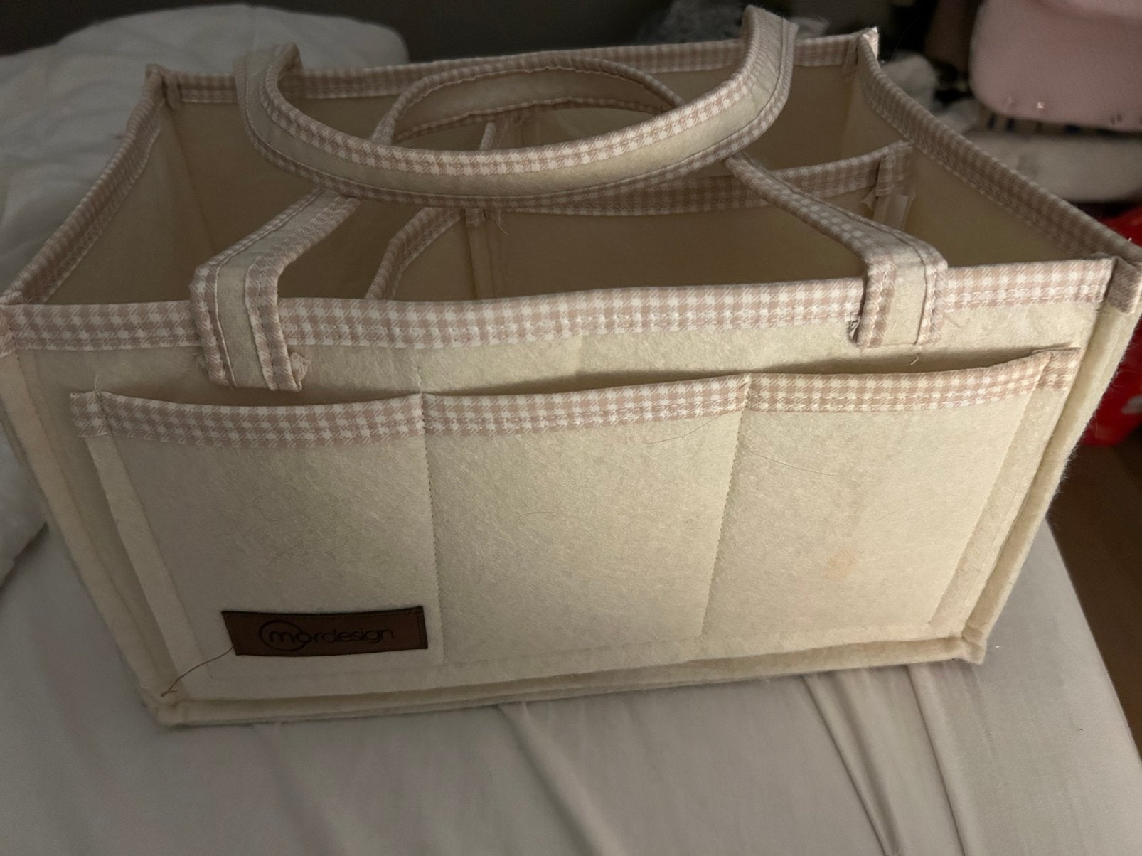 Commode mand, Ophalen, Zo goed als nieuw, Aankleedkussen