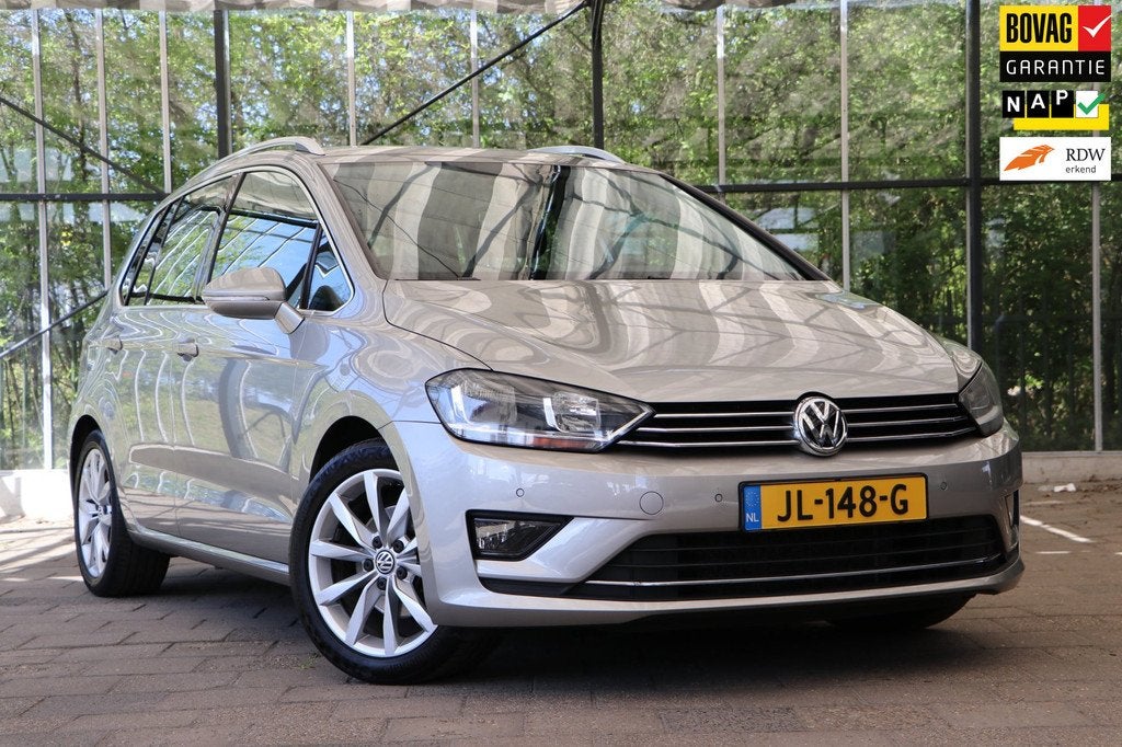 Volkswagen Golf Sportsvan 1.4 TSI Highline / Trekhaak / Navi, Voorwielaandrijving, Automatische klimaatregeling, Stof, Gebruikt