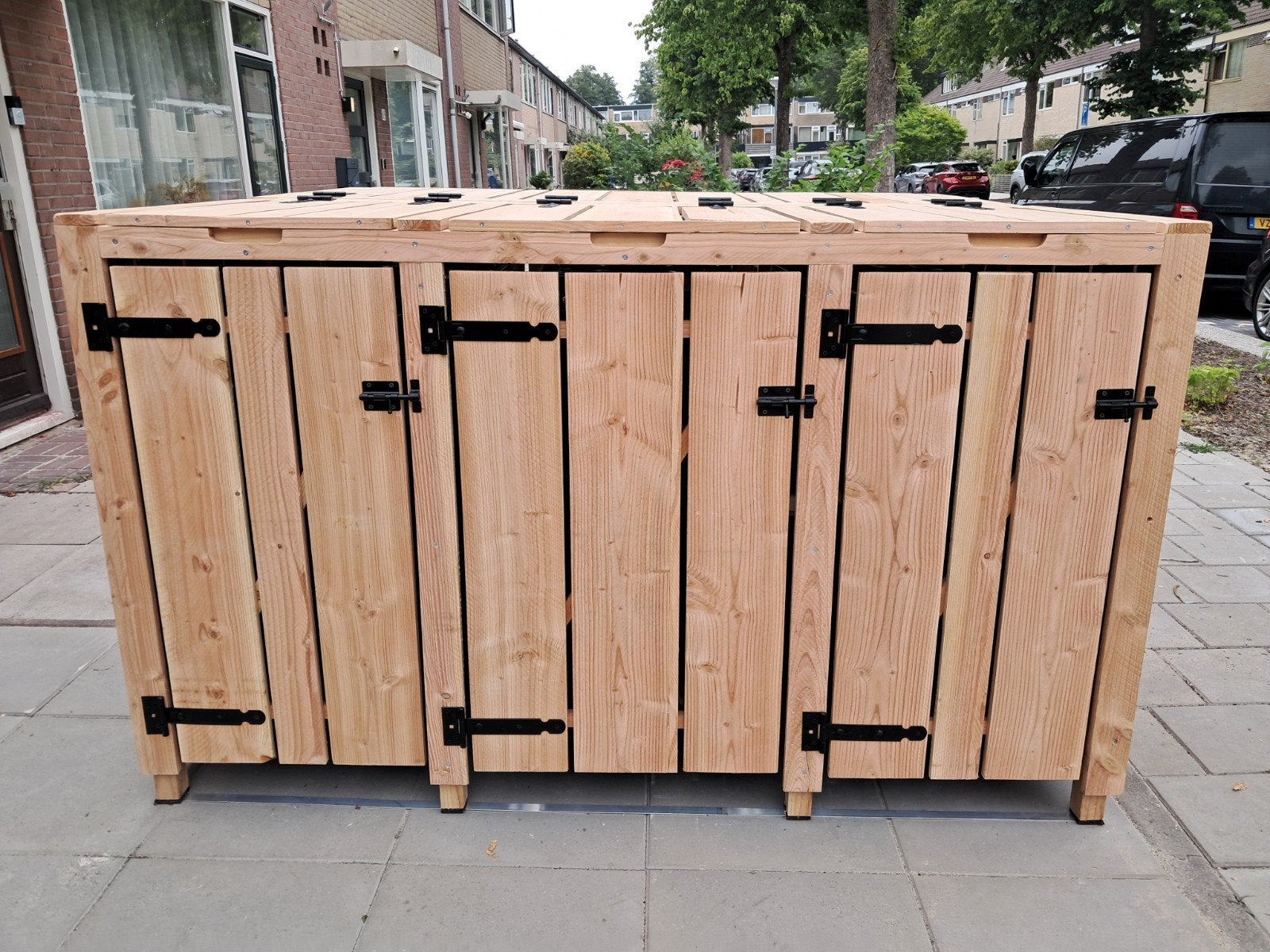 kliko ombouw container ombouw douglas hout *GRATIS MONTAGE*, Tuin en Terras, Tuinmeubel-accessoires, Ophalen of Verzenden, Nieuw