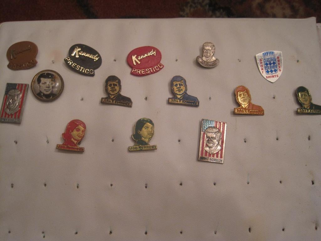 kennedy speldjes, Verzamelen, Speldjes, Pins en Buttons, Ophalen of Verzenden, Gebruikt, Overige onderwerpen