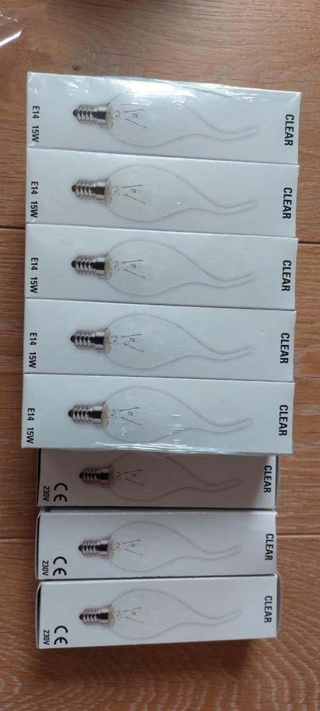 19x E14 15W Kaarslamp Gloeilampen Clear, Minder dan 30 watt, E14 (klein), Nieuw, Ophalen of Verzenden