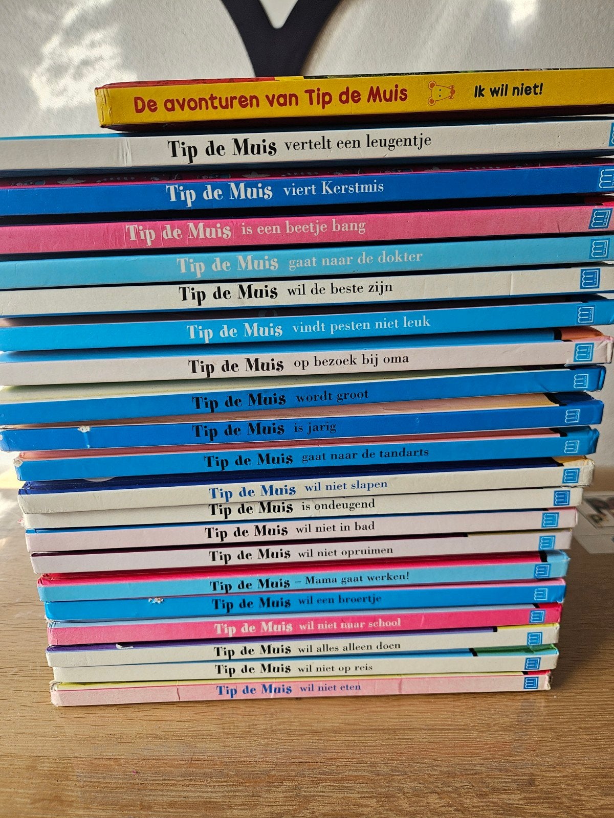 Grote collectie Tip de Muis boeken (21 stuks), Boeken, Gelezen, Fictie algemeen, Jongen of Meisje, Ophalen of Verzenden