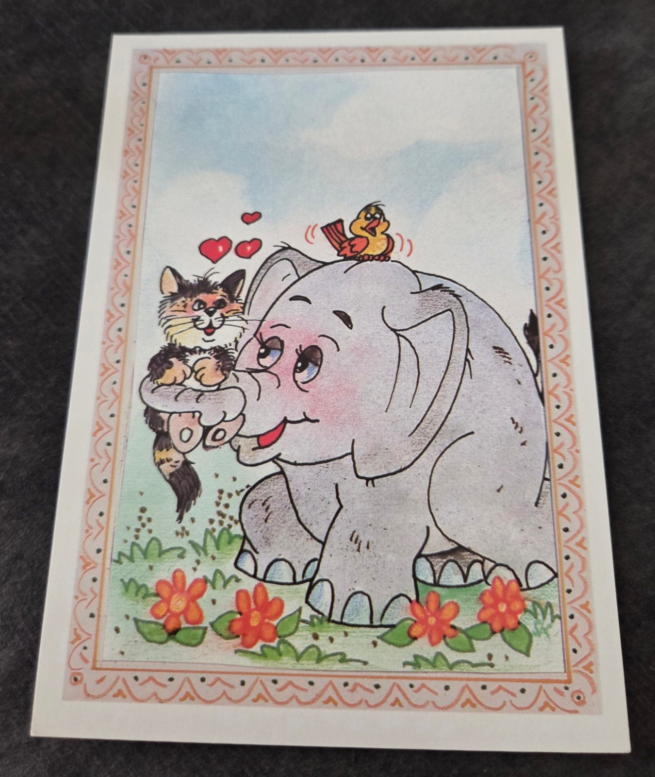 Olifant, Kat en Vogel - 'De Stulp', Verzamelen, Verzenden, 1960 tot 1980, Ongelopen, Kinderen
