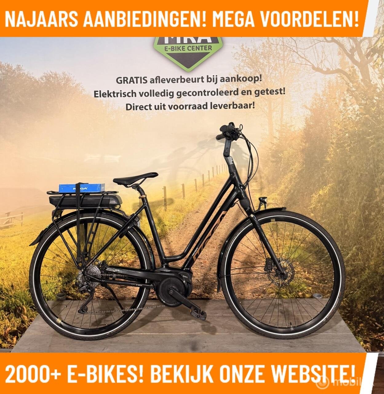Koga Element met Bosch Performance Line motor bij MRA EBIKE!, Fietsen en Brommers, Zo goed als nieuw, 50 km per accu of meer, Overige merken