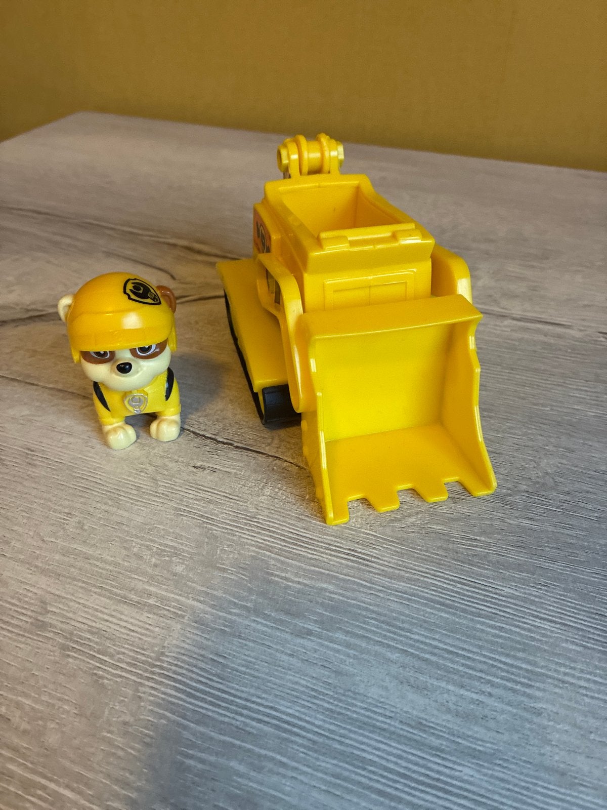 PAW Patrol Rubble met Bulldozer Speelset, Ophalen, Gebruikt