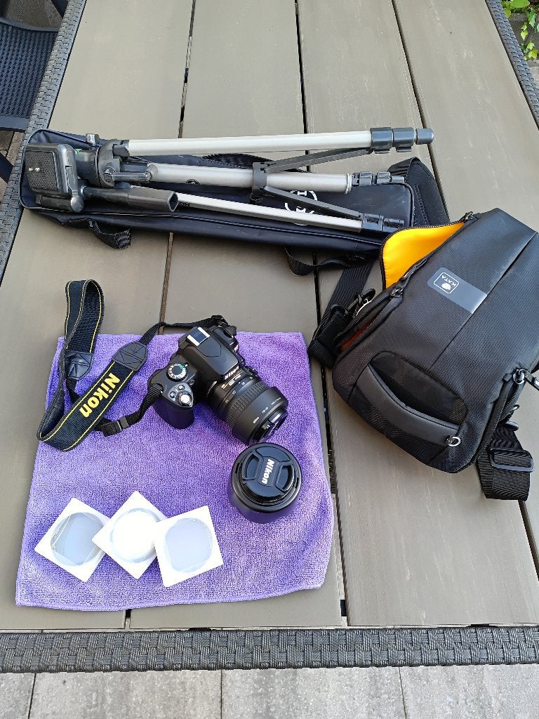 Nikon D40 Spiegelreflex camera met diverse Accessoires, Audio, Tv en Foto, Fotocamera's Digitaal, Ophalen, Spiegelreflex, Zo goed als nieuw